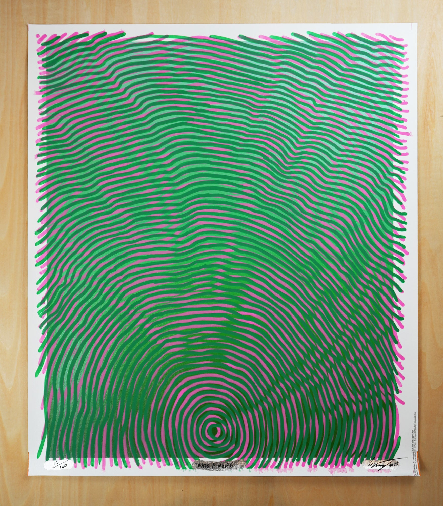 "That's a Moiré" 1-24