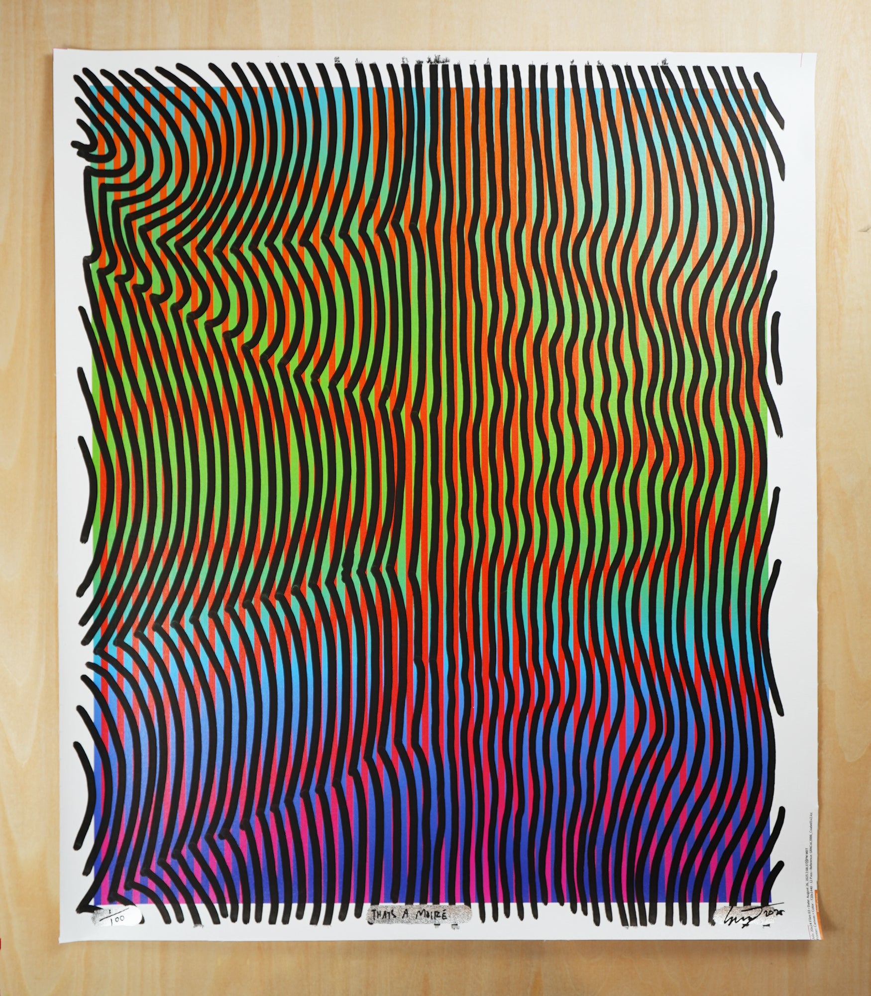 "That's a Moiré" 1-24