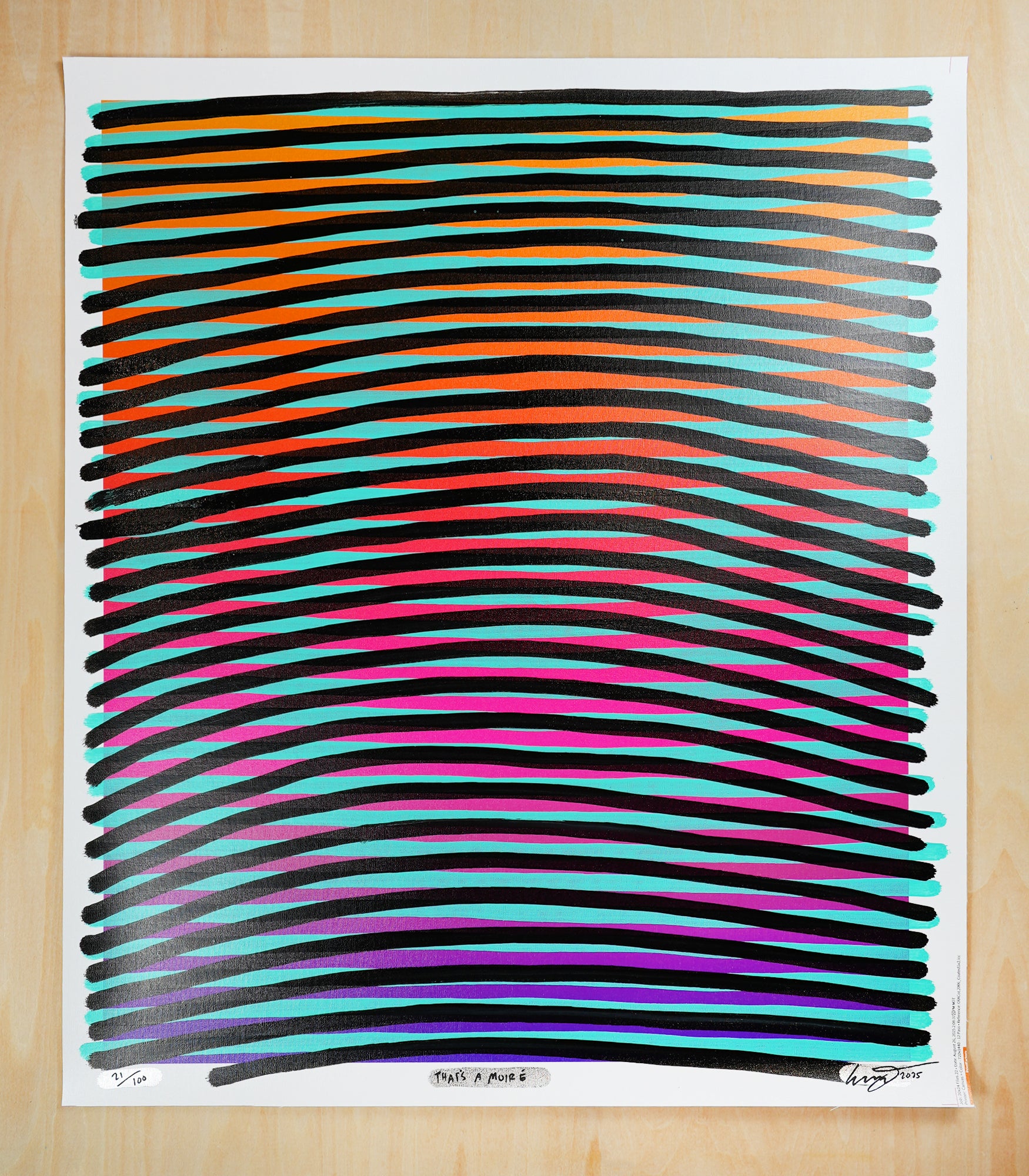 "That's a Moiré" 1-24
