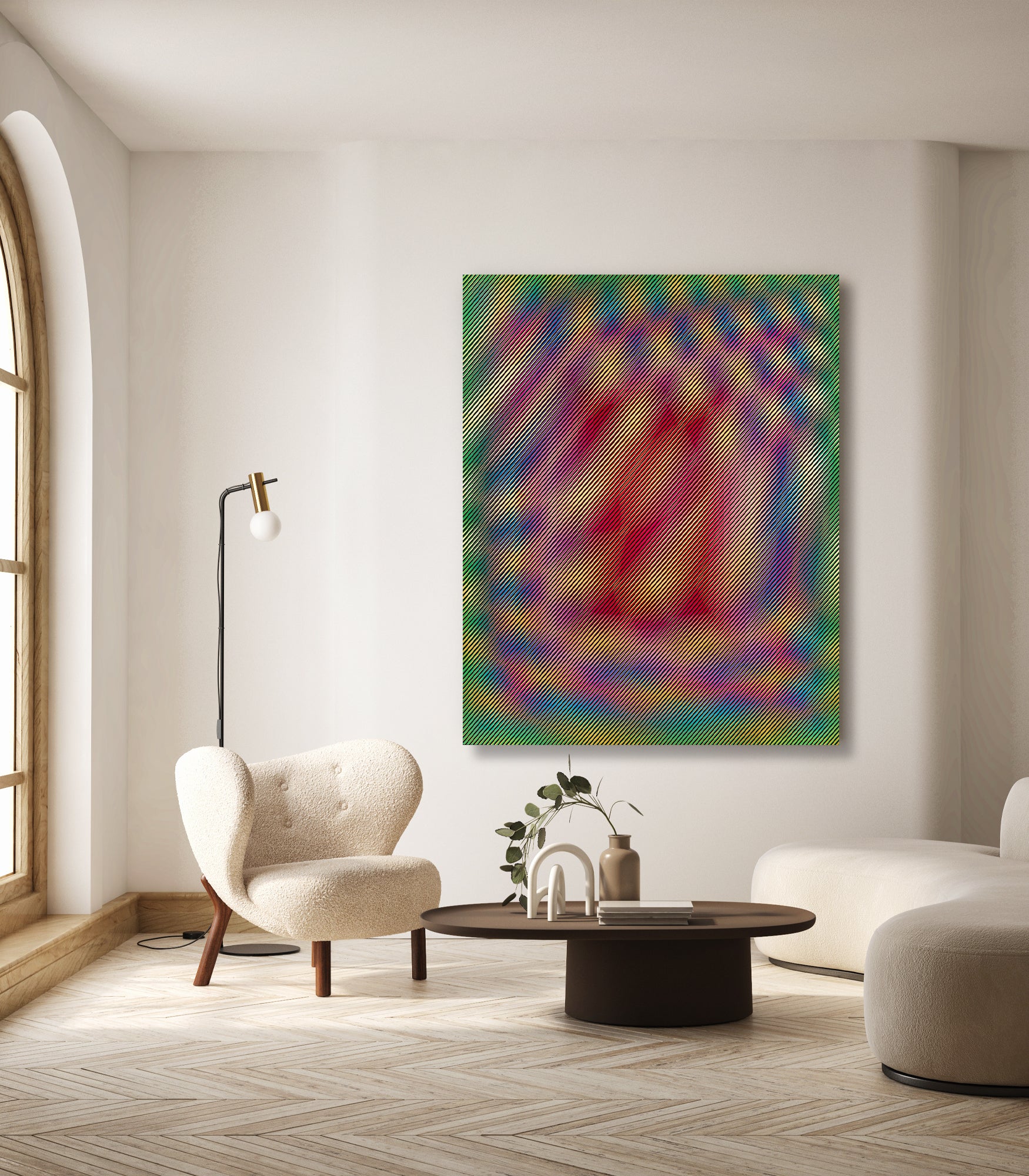 Paper Print- "A Coat of Many Colors"