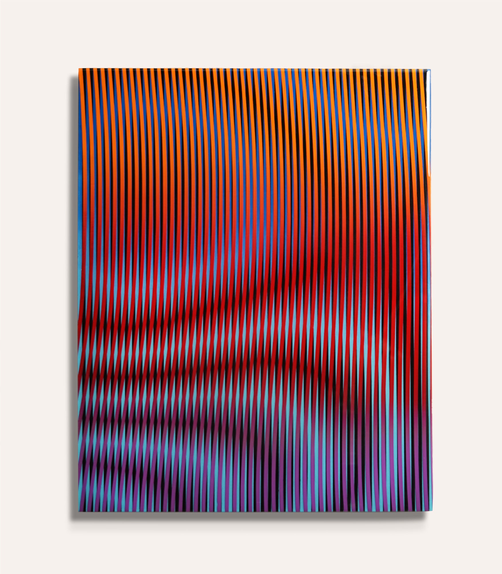 "DIGITAL SUNSET" Metal Print