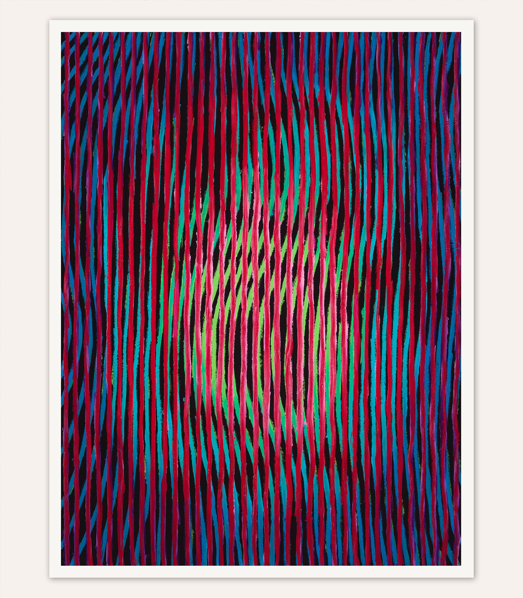 Frog Eyes Paper Print