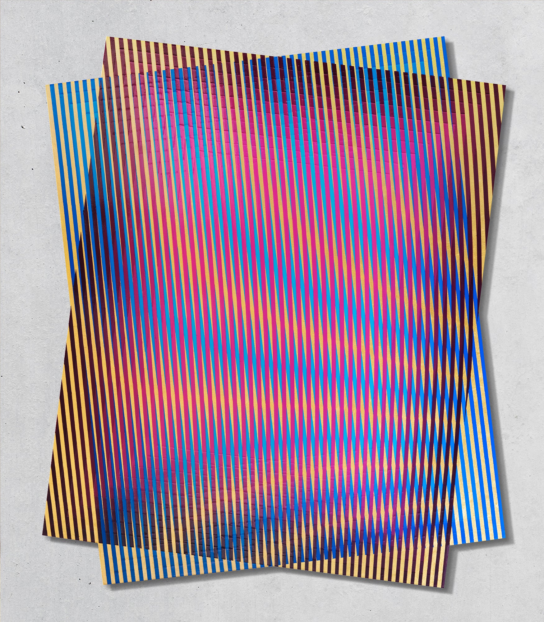 "Golden Hour" Shaped Metal Print