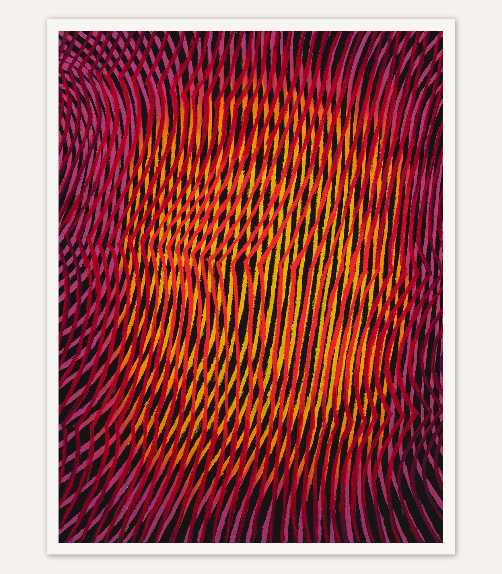 Stress Reflection Paper Print