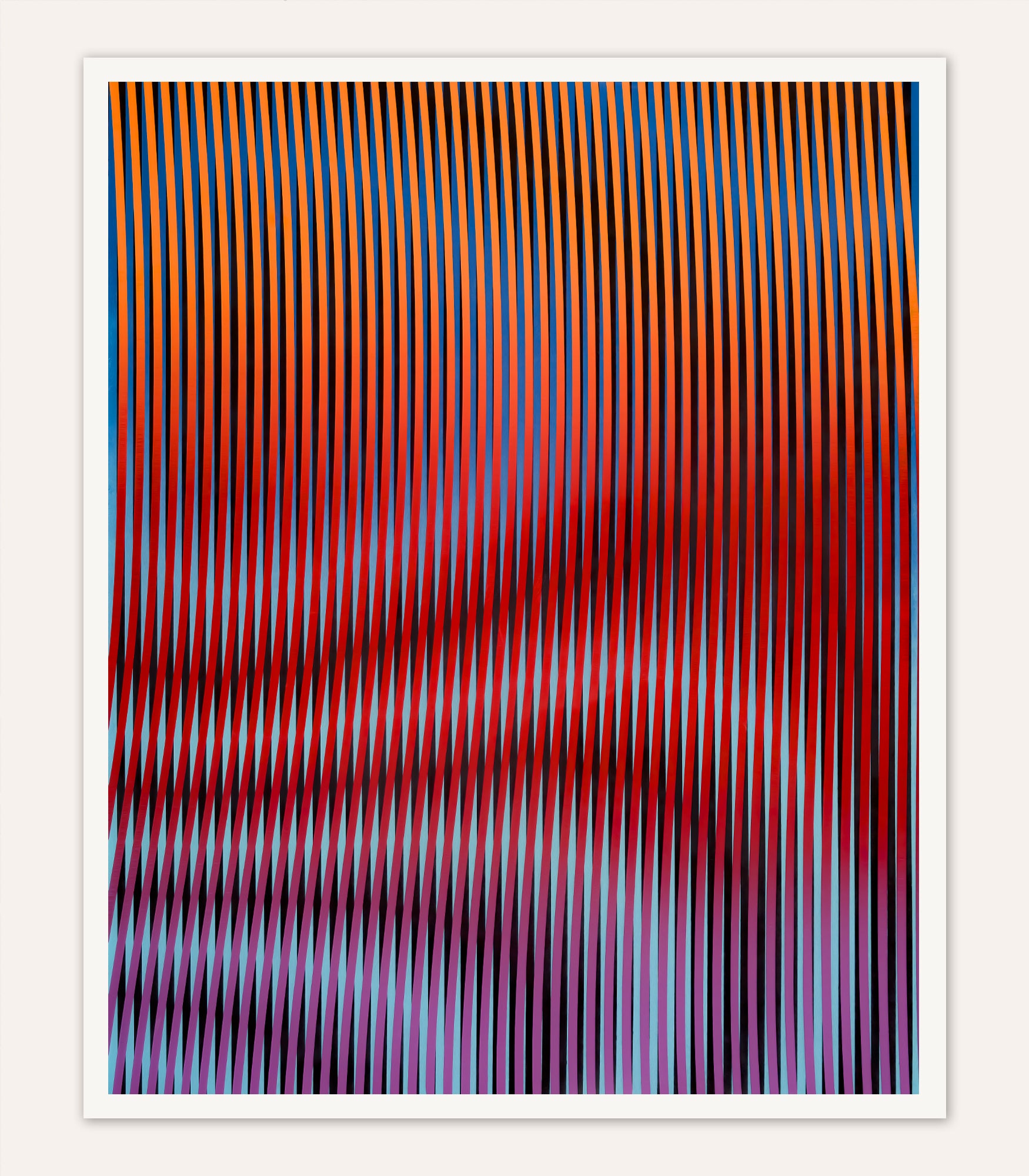 Digital Sunset Paper Print